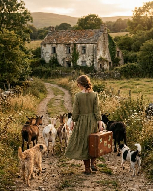 After Losing Her Parents, A Young Girl Inherited An Abandoned House – But What The Neighbors Found Inside Made Them Call The Police