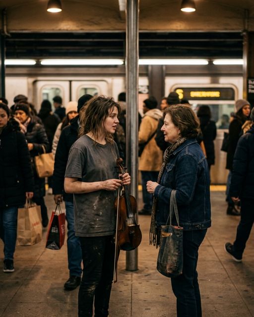 They Laughed At The Woman In The Torn Coat – Until She Opened Her Mouth