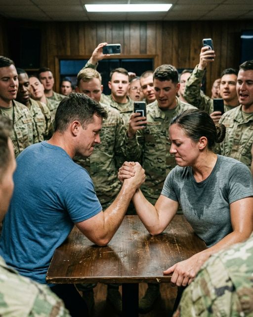 The Navy Seal Spilled Beer On The “weak” Nurse. Then He Grabbed Her Wrist For An Arm Wrestling Game