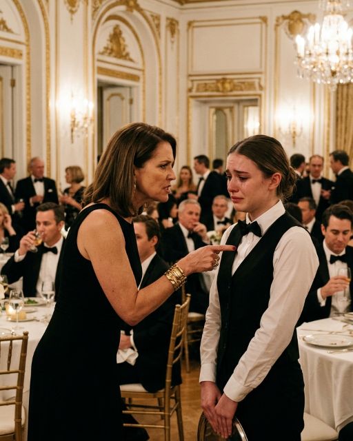 Mother-in-law Screamed At A Waitress Over A Glass Of Water – Then The Manager Walked Out And Said Three Words