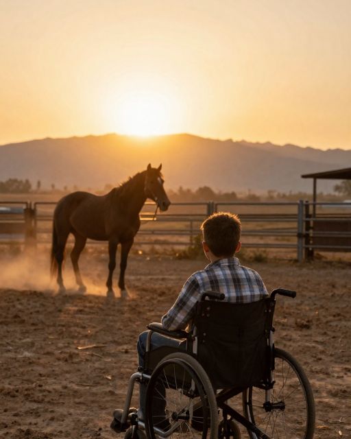 The Biggest Stallion On The Ranch Broke Free And Charged Straight At A Disabled Child – What He Did Next Left Everyone In Tears