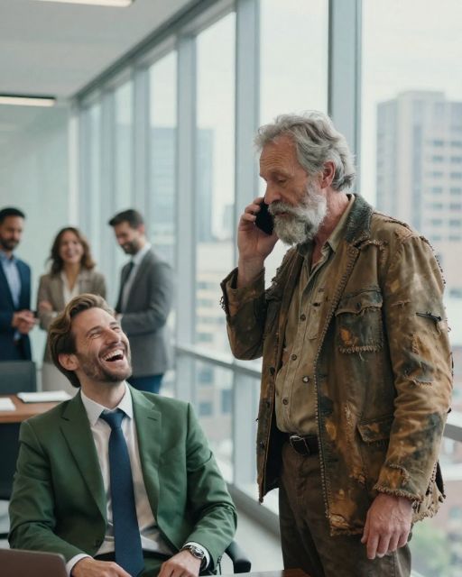 Call Who You Want,” The Millionaire Laughed At The Old Man Who Ruined His Meeting. One Phone Call Later, Everyone In The Room Went Pale.