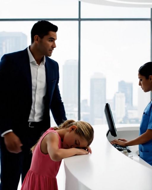 A Barefoot Girl Begged For Help In A Private Hospital – Every Doctor Ignored Her Until A Quiet Man In A Suit Stood Up