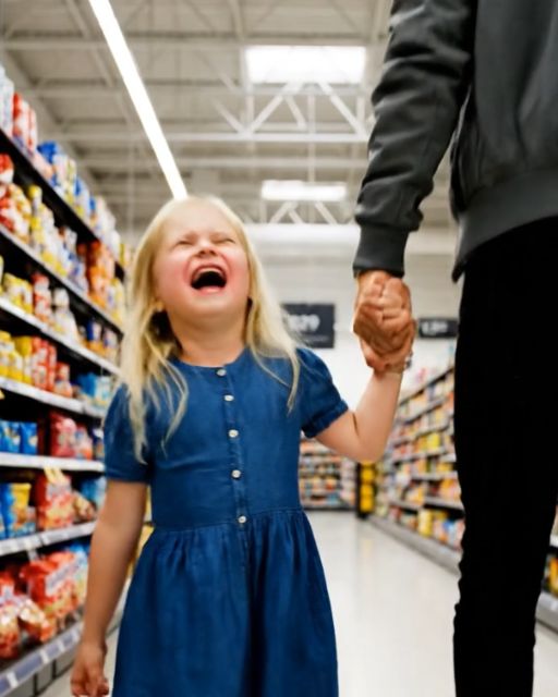 A Little Girl Raised Her Hand In The Supermarket – When People Realized What She Meant, The Whole Store Went Silent