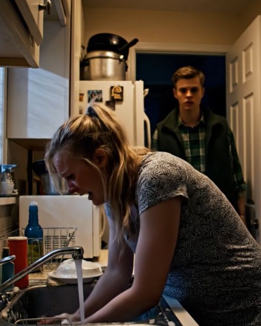 When I Saw My Eight-month Pregnant Wife Doing Dishes Alone At 10 Pm, I Finally Spoke – And Everything Changed