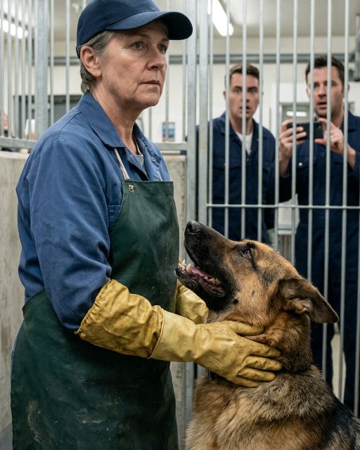 Young Trainers Locked The Cleaning Lady In A Cage With The Most Aggressive Dog At The Center – What The Cameras Caught Left Everyone Speechless