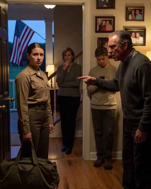 “He Called His Only Daughter A Navy Failure And Threw Her Out The Night Before The Ceremony. He Had No Idea What Was Waiting On That Stage The Next Morning.