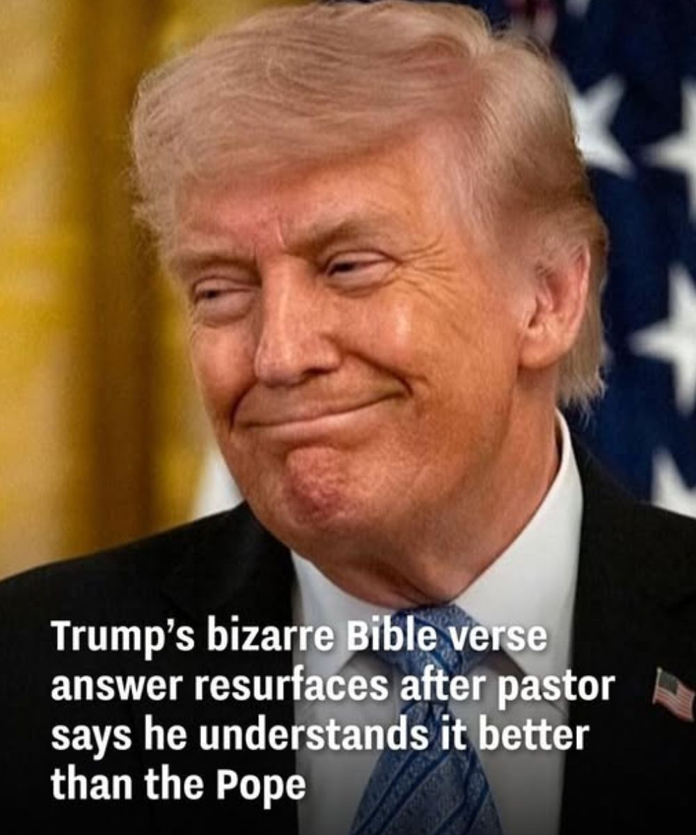 Trumpโs old Bible-verse exchange resurfaces after pastor says he understands Scripture better than the Pope