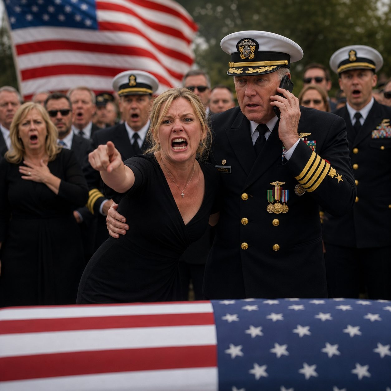A Seal Admiral Grabbed Me At Dadโs Memorial: โmilitary Onlyโ