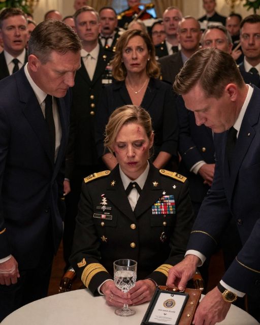 At My 40th Birthday Promotion Dinner, My Father Called Me “a Paper Pusher” In Front Of 27 Senior Officers, Then Slapped Me Across The Face. “don’t Overreact,” He Said, Still Smiling. But When Colonel Jake Mercer Stood Up And Asked One Quiet Question, My Father Stopped Smiling.