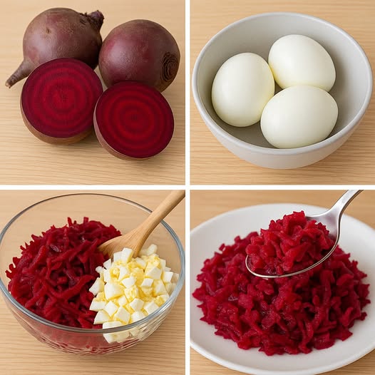 Red Beetroot and Eggs – Mix Them Together and You’ll Be Amazed by the Result! Ready in Just 5 Minutes