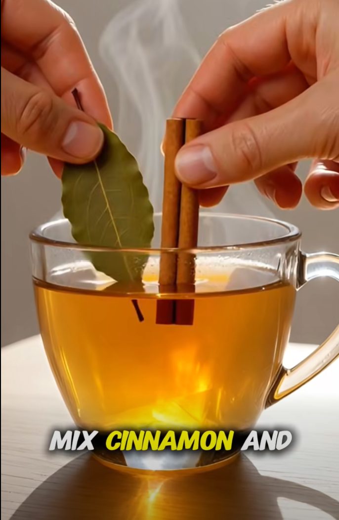 Cinnamon & Bay Leaf Tea – A Warm Drink That Helps Curb Cravings and Support Metabolism