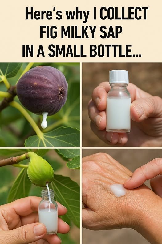 Here’s Why I Collect Fig Milky Sap in a Small Bottle