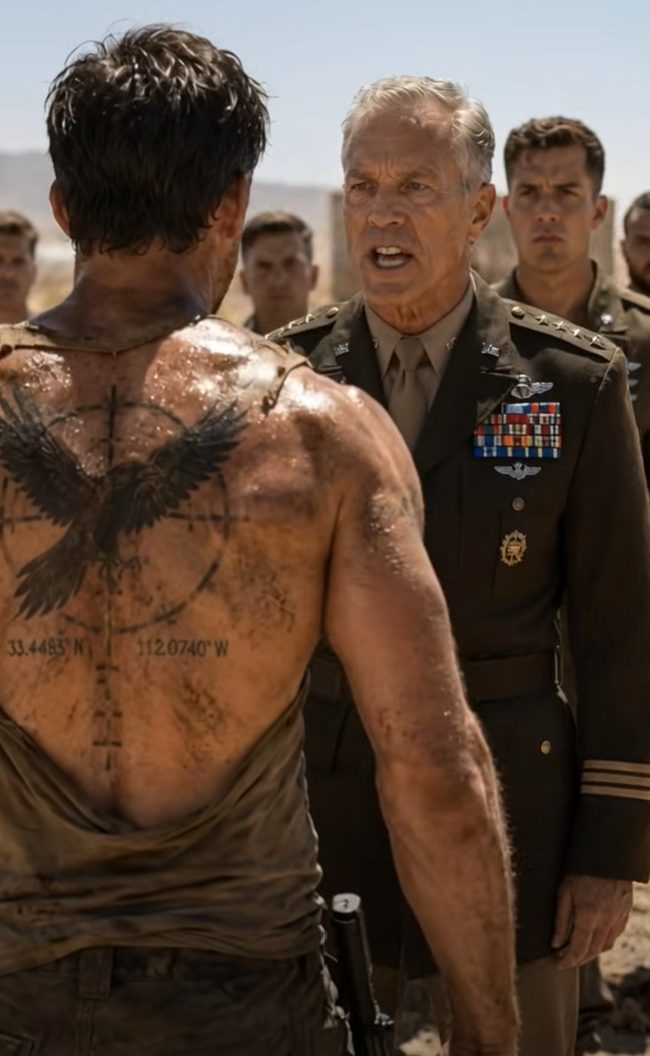 My Commander Demanded I State My Name. He Went Pale When He Saw My Back.