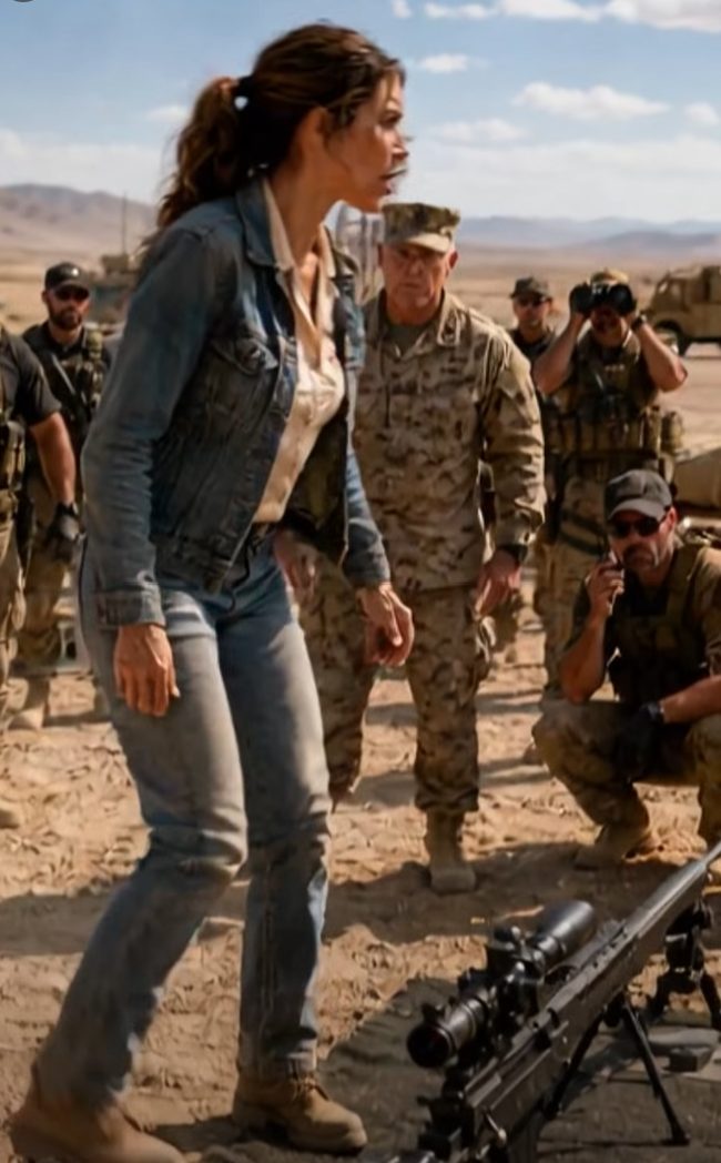 She Walked Onto a Classified Range in a Diner Uniform and Told Thirteen Elite Snipers Their Wind Call Was Wrong
