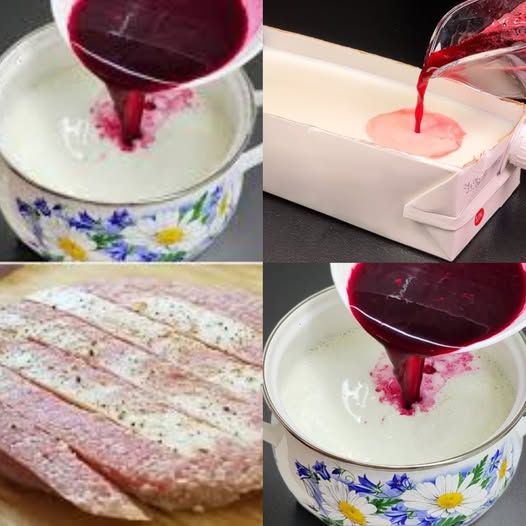 We Put Beets in Boiling Milk – I Don’t Buy from the Store Anymore. Only 3 Ingredients
