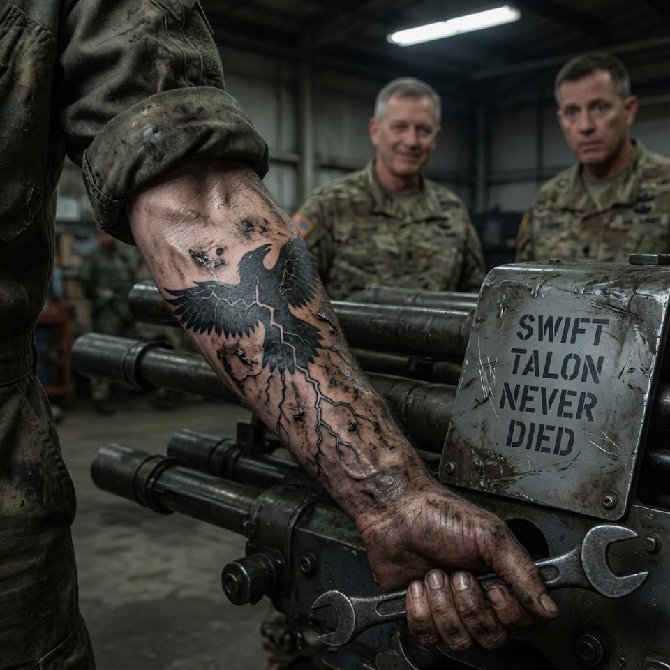 I Found a “Dead” Soldier Fixing My Jet – Then She Rolled Up Her Sleeve