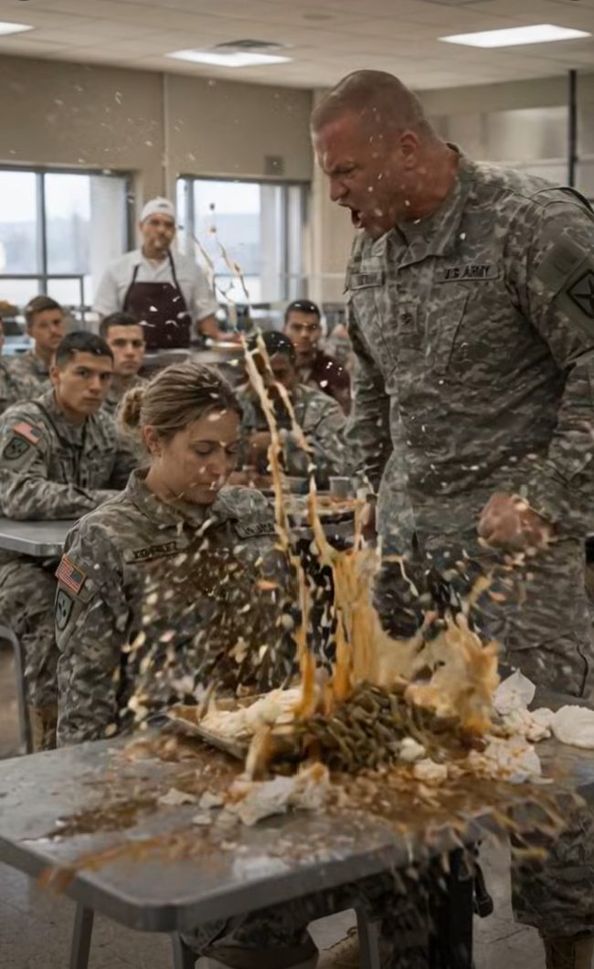 My Sergeant Thought Humiliating Me in Front of the Whole Dining Hall Would Break Me