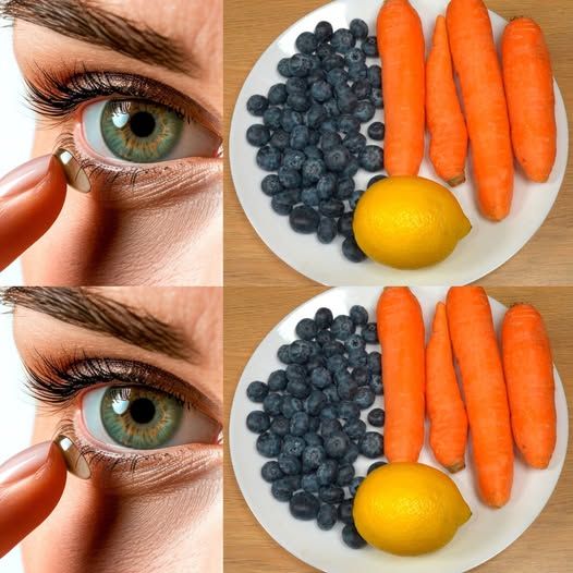 Eyes Tired and Dry All Day? Blend Carrots, Blueberries, and Lemon for Fast Relief