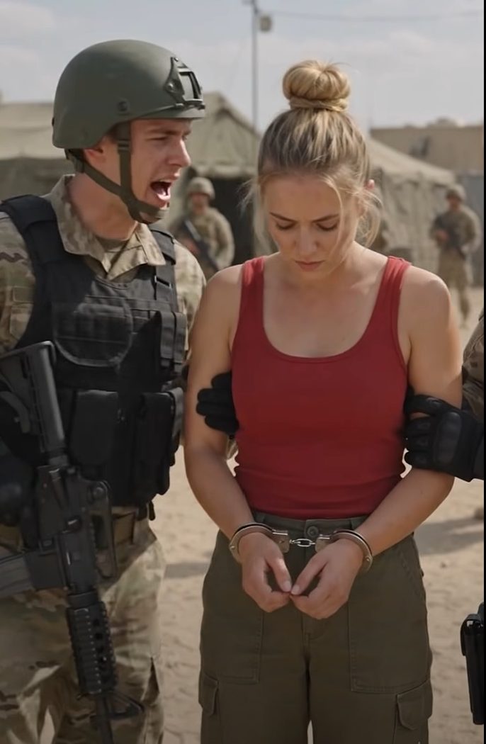 The Soldier Snapped Handcuffs on Her Wrists. Then the Colonel Came Running.