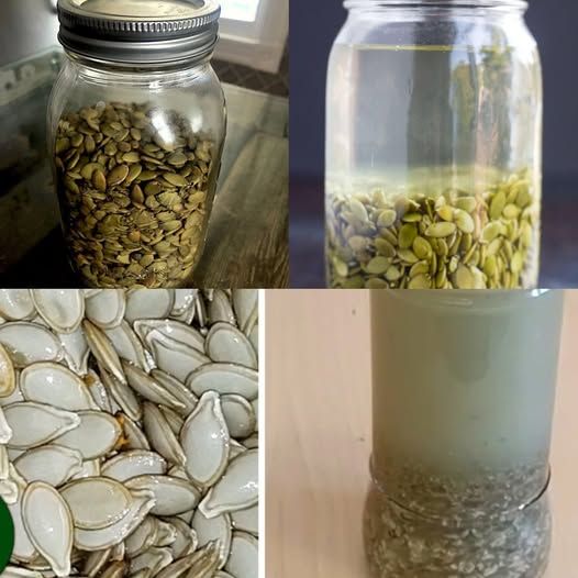 Famous Doctor Reveals: Eat This and the Parasites Will Disappear in 3 Days โ Pumpkin Seeds in Water