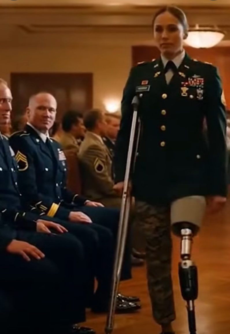 A General Walked Up to Me at the Gala and Rolled Up His Pant Leg