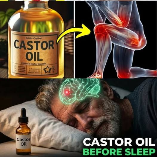 Use Castor Oil Before Bed and See What Happens to Your Body