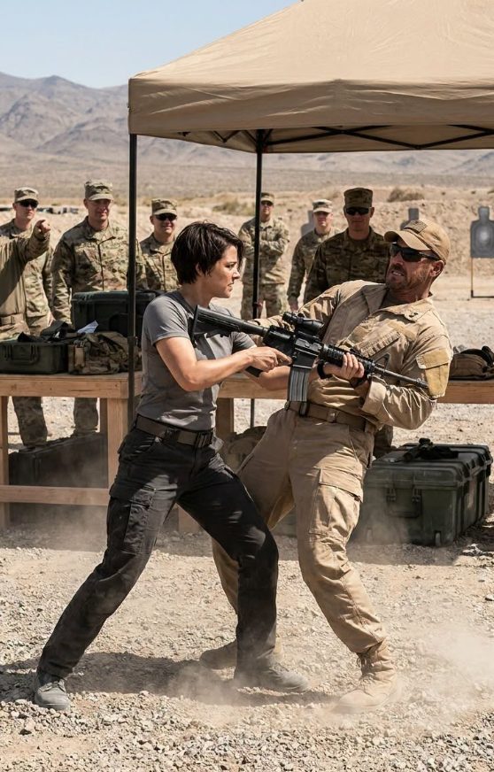 He Mocked the Quiet Woman at the Firing Line. Then the Admiral Told 400 Snipers Who She Really Was.