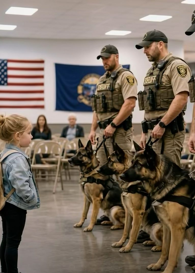 She Said One Word at a Military Dog Auction and Thirty-Two Dogs Went Silent