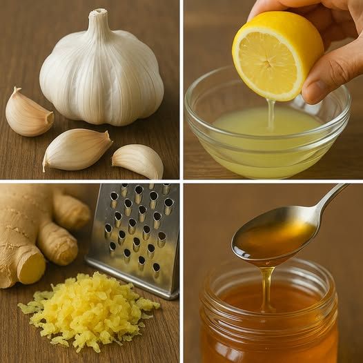 Garlic, Lemon Juice, Grated Ginger, and Honey: One Teaspoon Every Morning Changed My Body in Ways I Did Not Expect