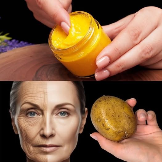 100 Year Old Recipe! 1 Potato and Not a Single Wrinkle! Firm Skin, No Wrinkles!