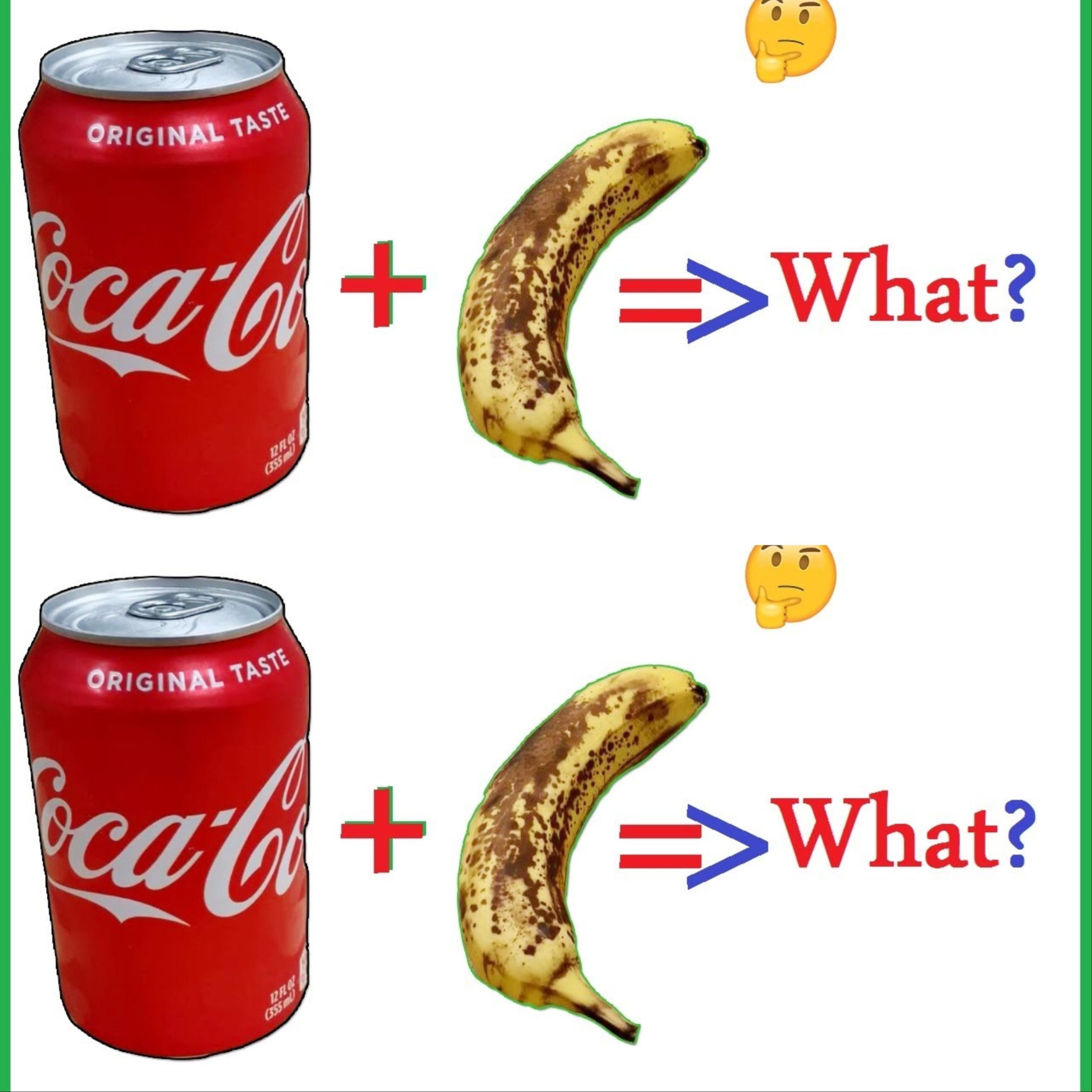 Experiment Coca Cola & Banana – What Will Happen?