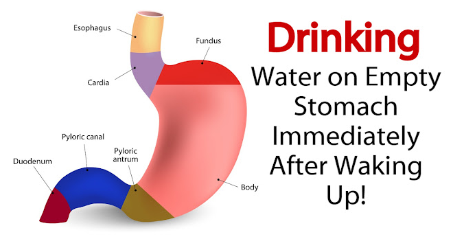 Drinking Water on Empty Stomach Immediately After Waking Up!