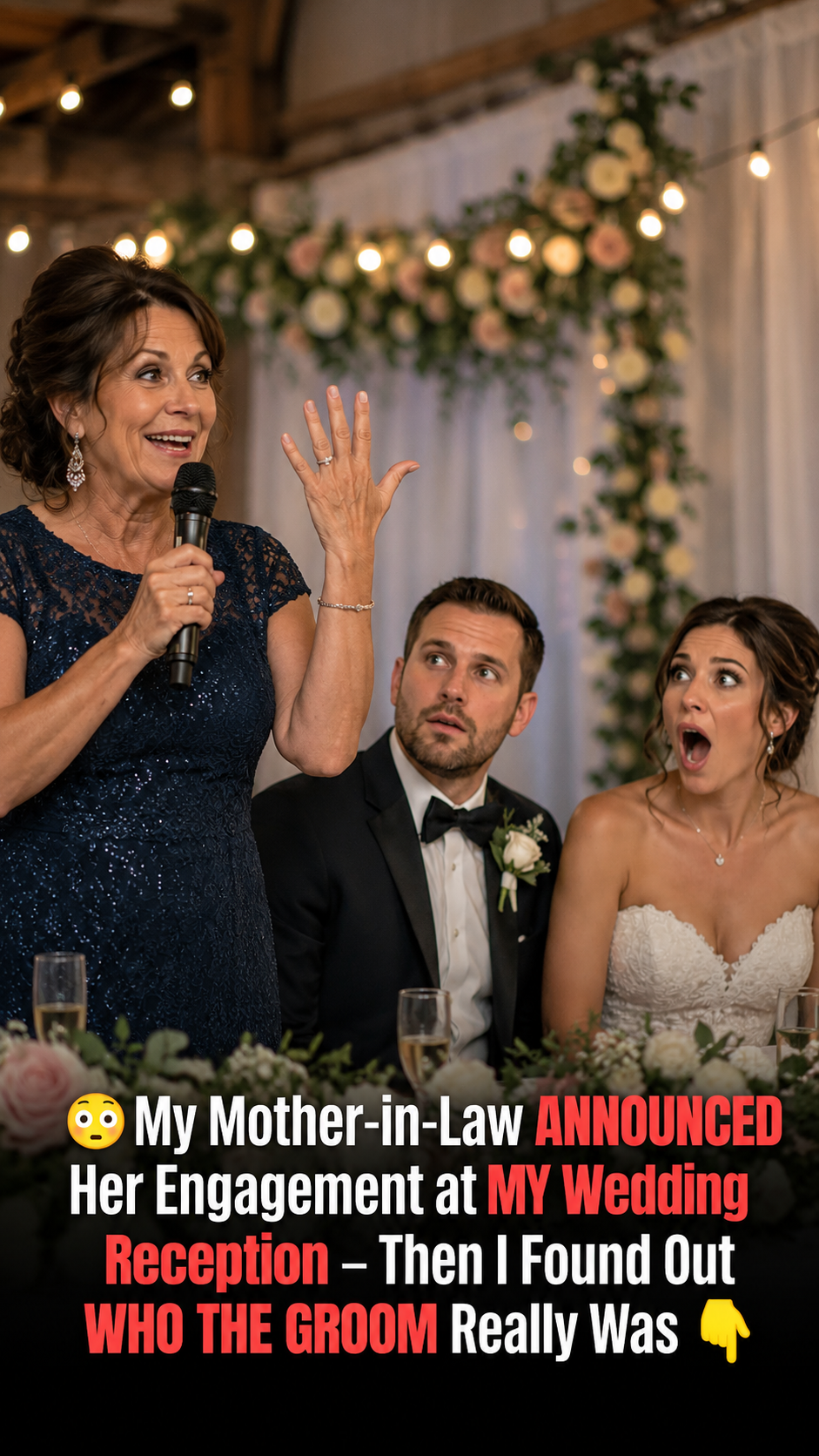 My Mother-in-Law Announced Her Engagement at Our Reception โ Then I Learned Who the Groom Really Was