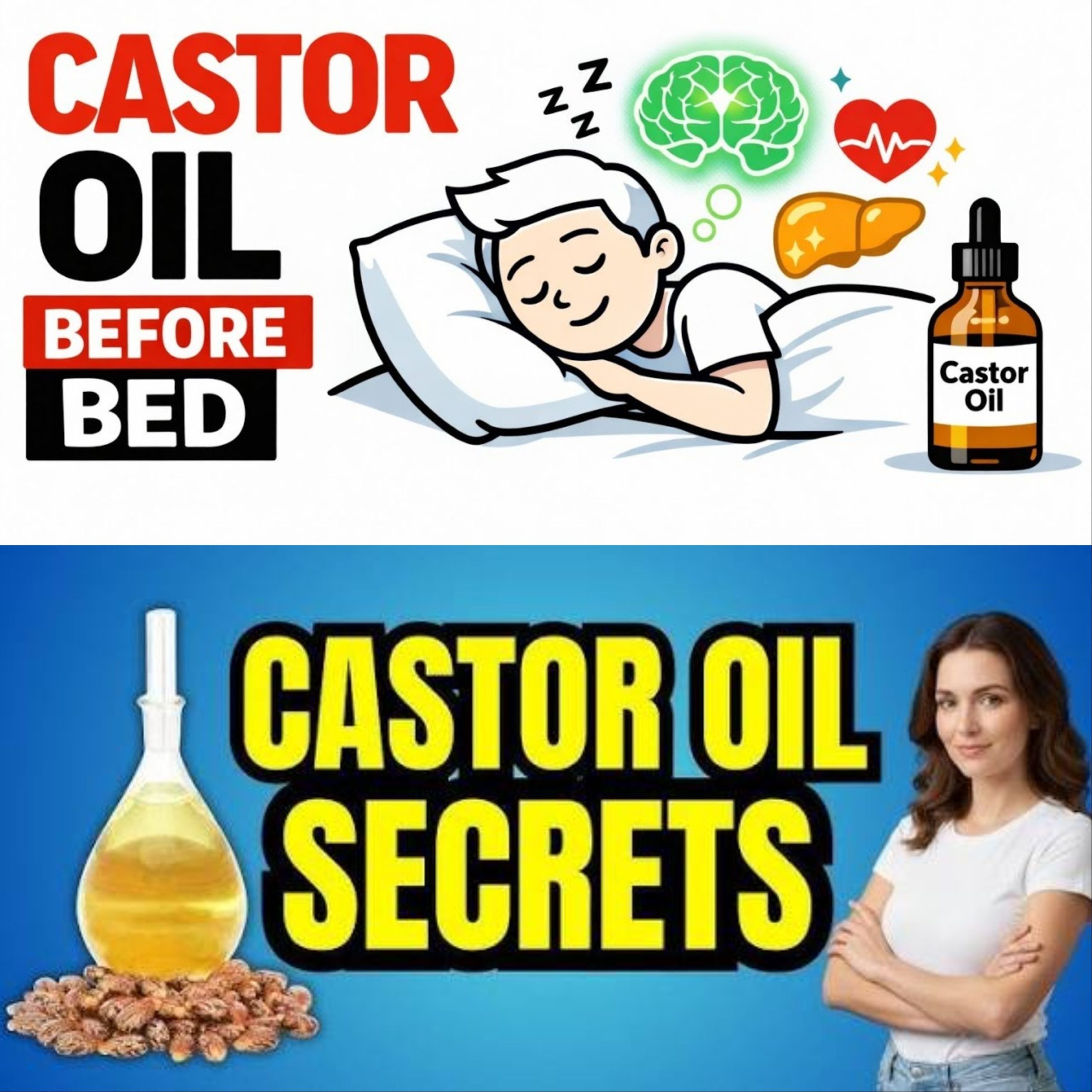 What Your Body Does at Night When You Apply Castor Oil Before Sleep
