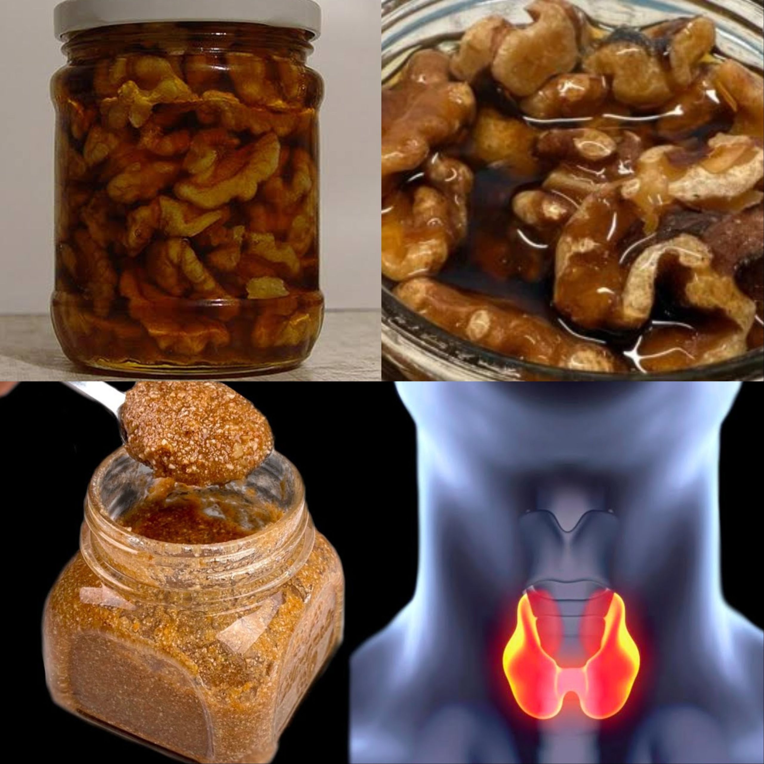 A Simple Walnut and Honey Spoonful to Support Thyroid Health