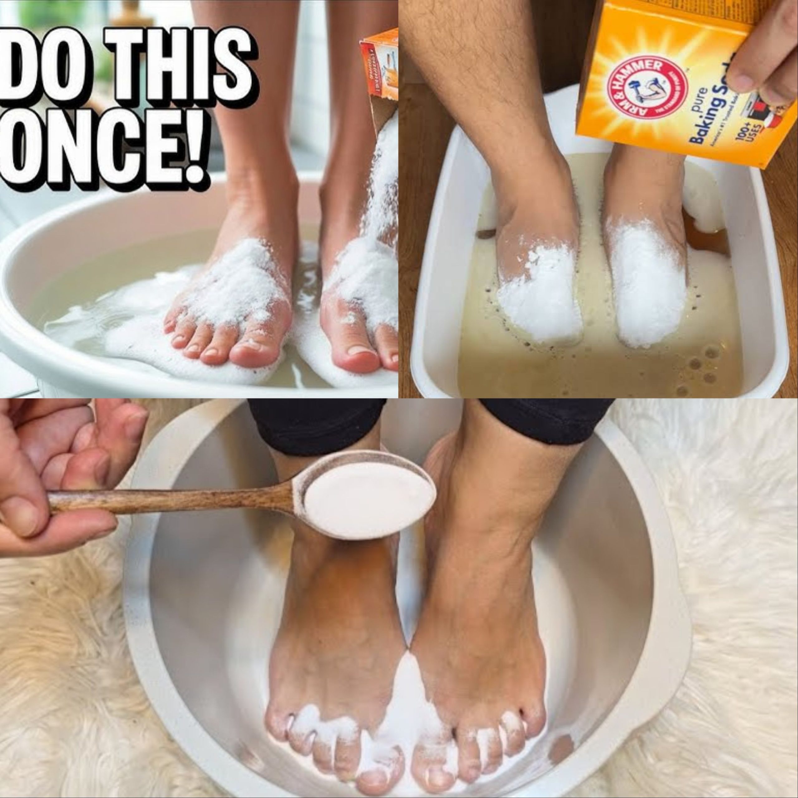 I Put Baking Soda on My Feet and Look What Happened!