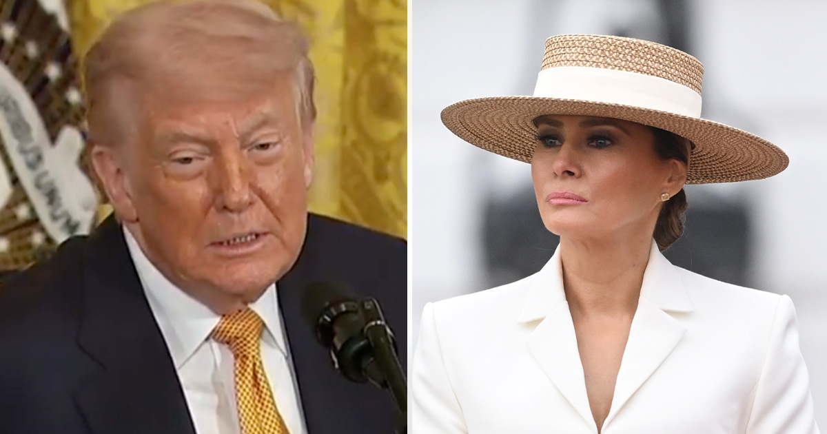 Trump shares eyebrow-raising tale about texting Melania after autocorrect mix-up