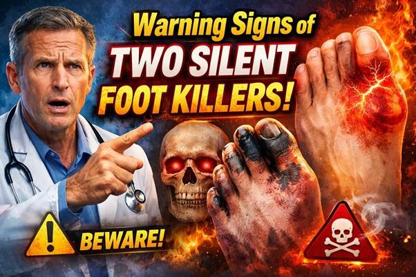 Health Expert Reveals Warning Signs of Two “Silent Foot Killers”