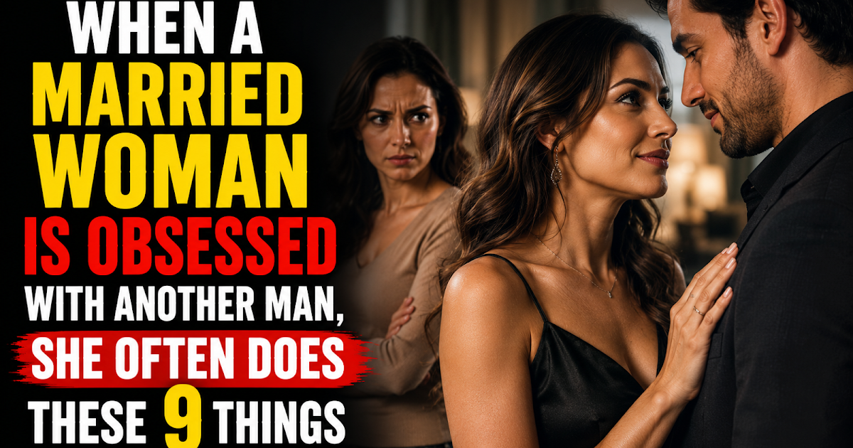 When a Married Woman Is Obsessed With Another Man, She Often Does These 9 Things