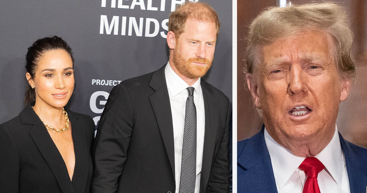Trump breaks silence on Harry and Meghanโs UK return, says heโs โhappy about itโ